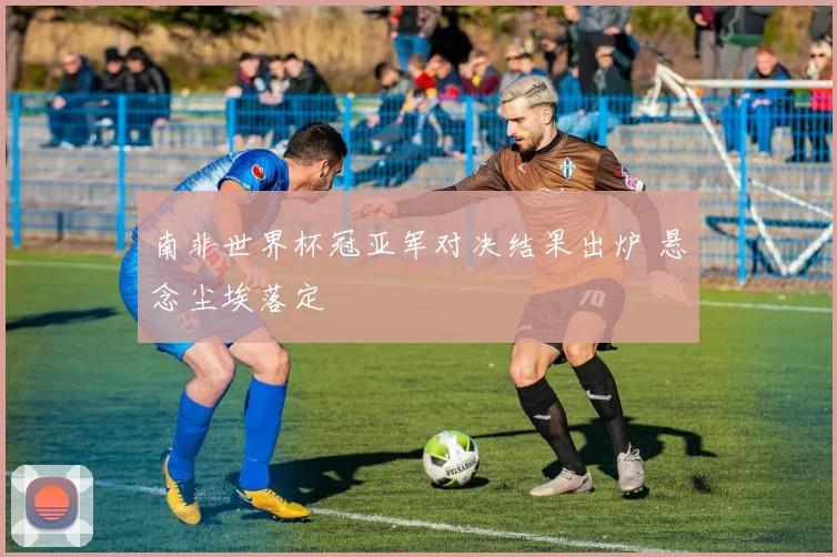 南非世界杯冠亚军对决结果出炉 悬念尘埃落定
